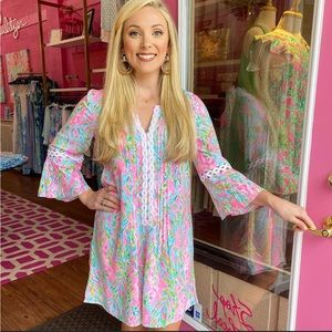 Lilly Pulitzer Hollie Tunic Dress Unicorn of the Sea